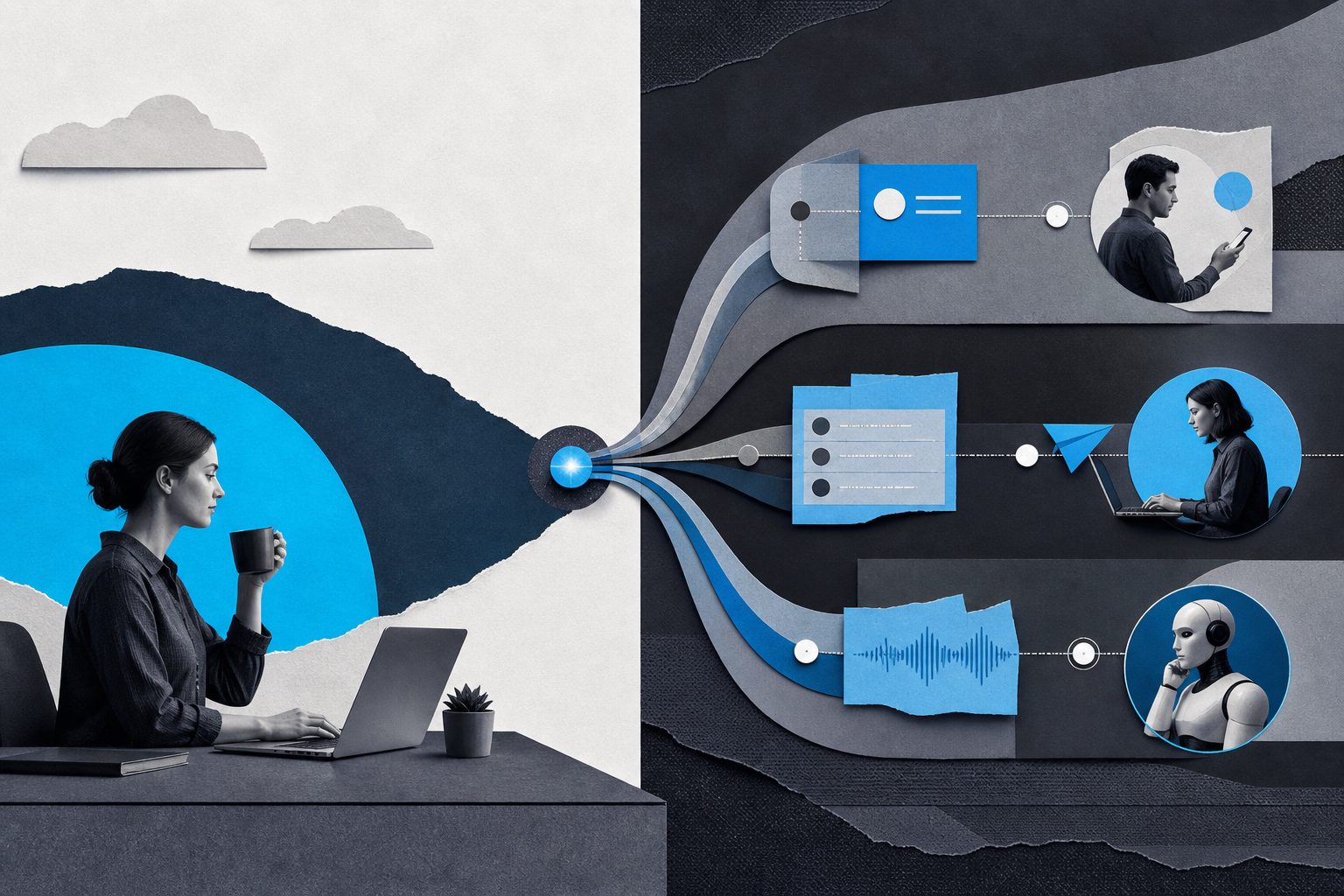 24/7 autonomous sales systems mapped across inbound, outbound, and voice workflows