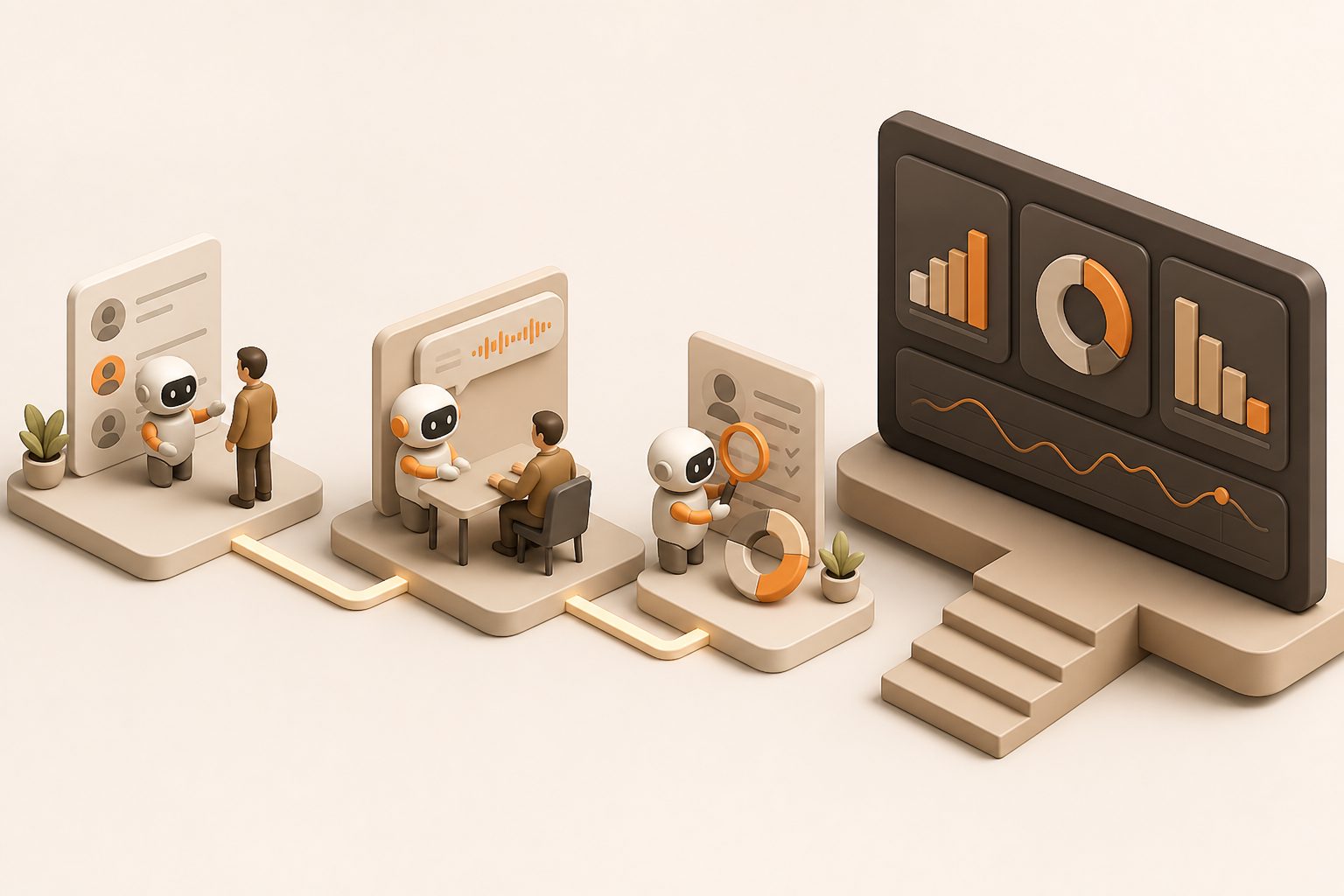AI sales agent KPI dashboard for qualified meetings, correction rate, and opt-outs