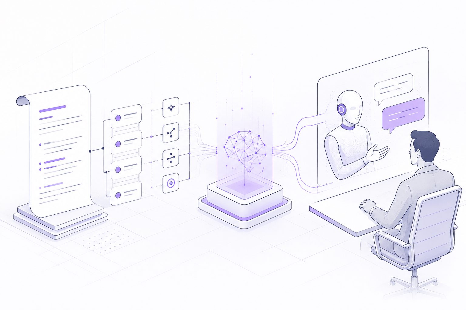 automated sales playbook software turning a sales script into a live AI buyer conversation