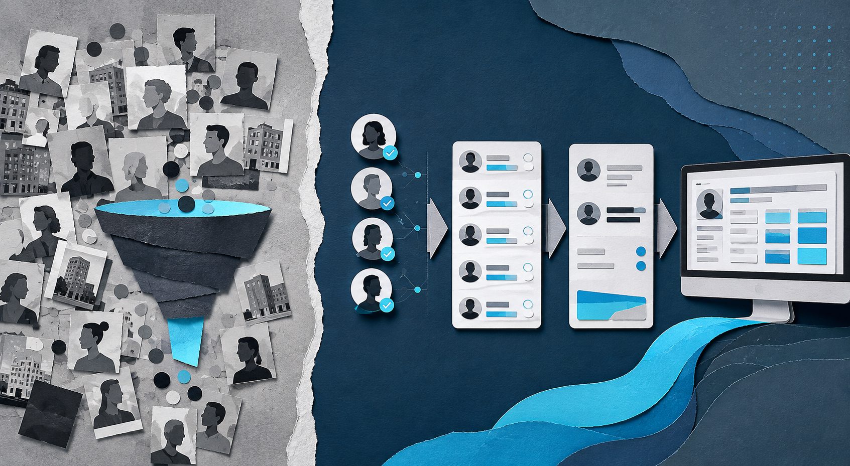 AI prospecting workflow from ICP matching to qualification and CRM handoff