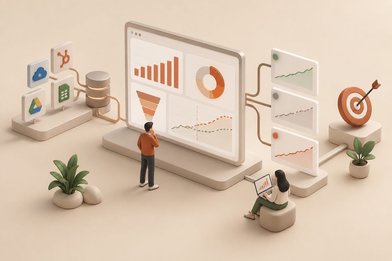 SaaS sales forecasting software dashboard showing ARR, pipeline, and forecast scenarios