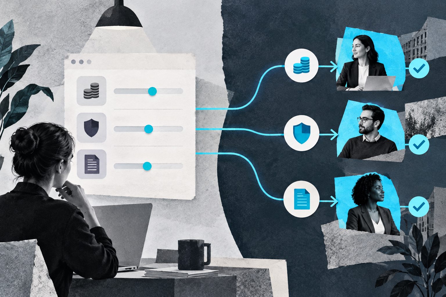 Conditional SaaS approval routing by spend, data risk, and contract status