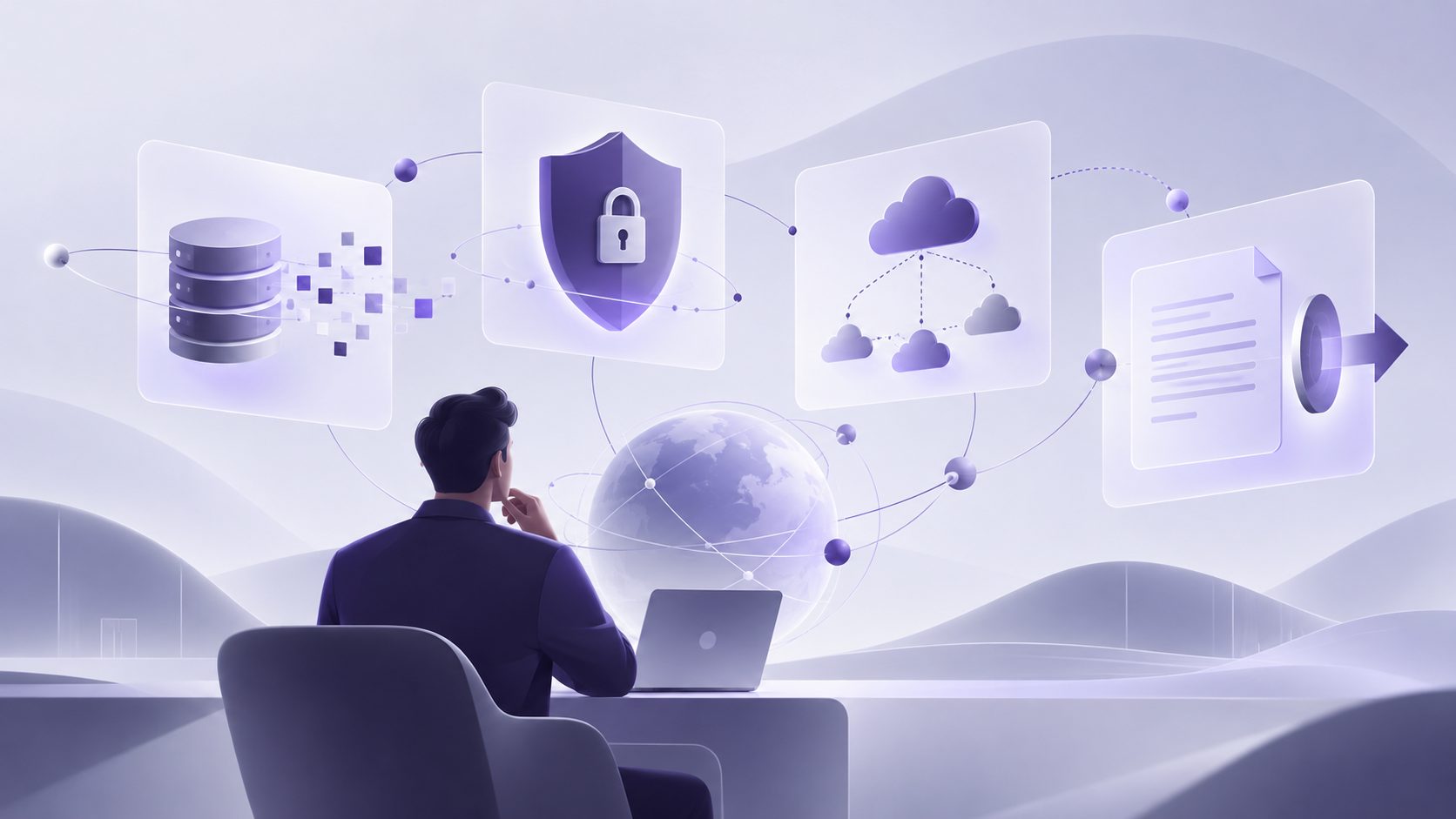 Buyer reviewing SaaS data ownership, security, subprocessors, and exit obligations