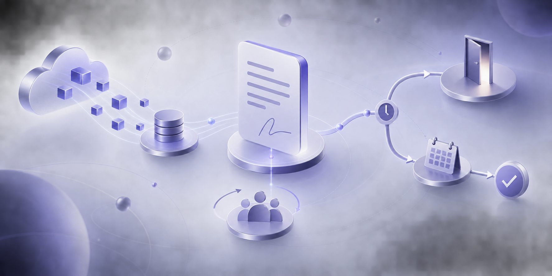 SaaS contract exit plan with data export, transition support, and renewal decision checkpoints